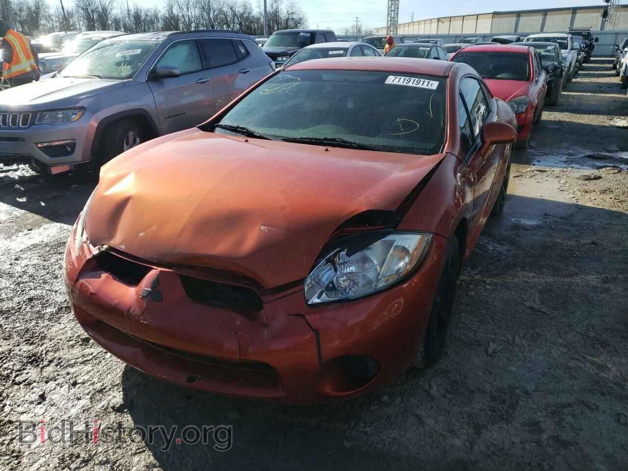 2008 MITSUBISHI ECLIPSE - VIN: 4A3AK24F38E041131 - Фото 2