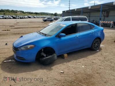 2015 Dodge DART SE, синий — VIN 1C3CDFAA3FD392022, Copart