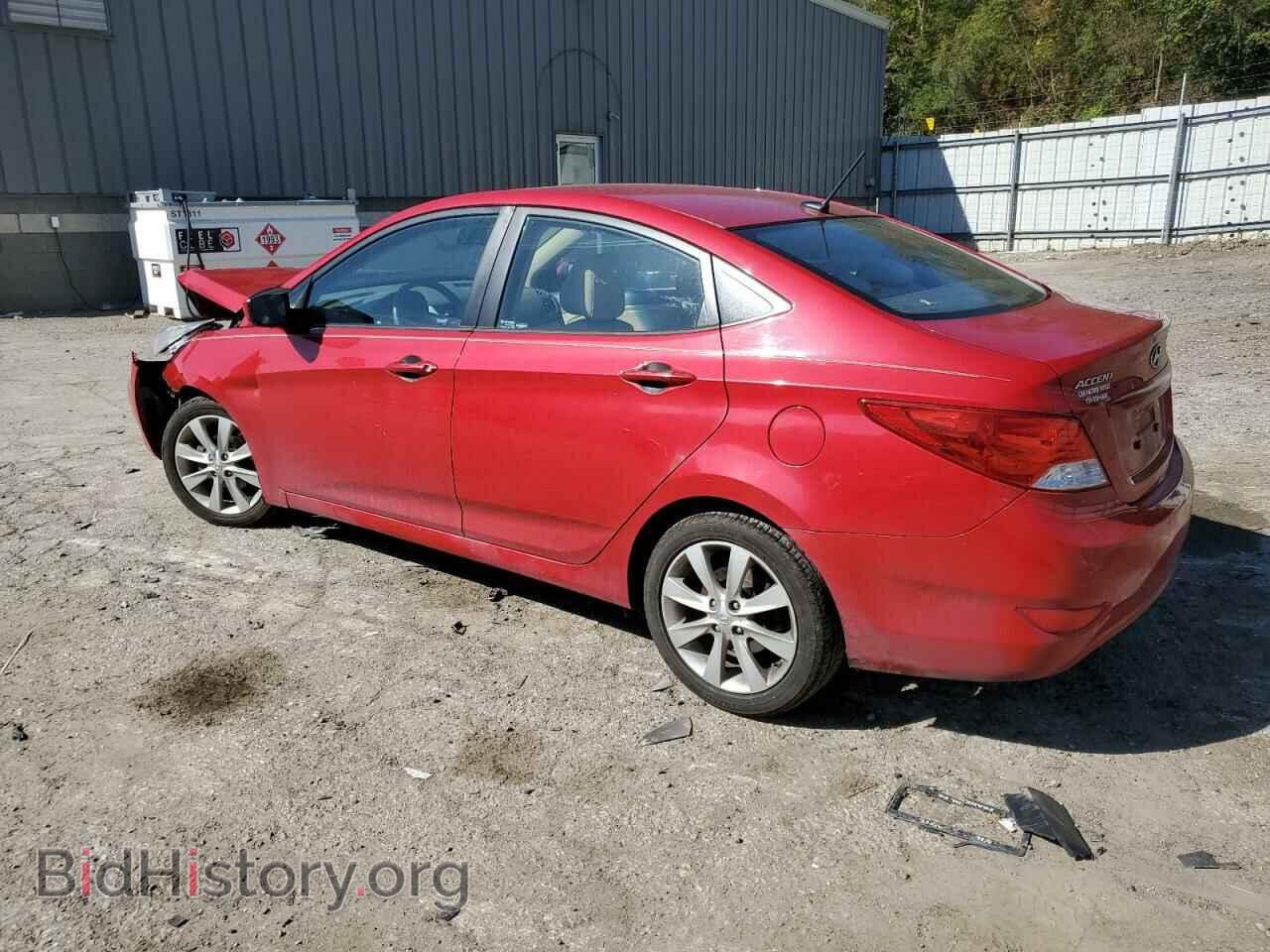 2013 HYUNDAI ACCENT - VIN: KMHCU4AEXDU583268 - Фото 2