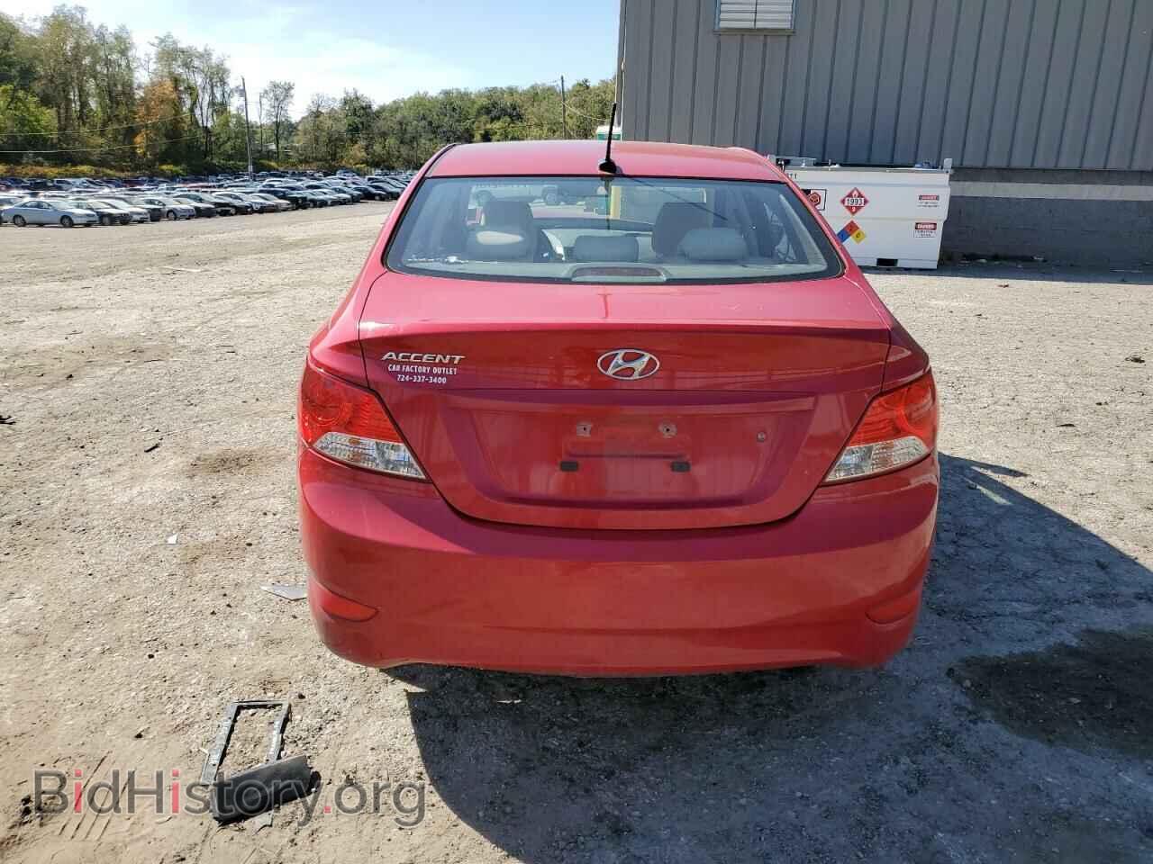 2013 HYUNDAI ACCENT - VIN: KMHCU4AEXDU583268 - Фото 6