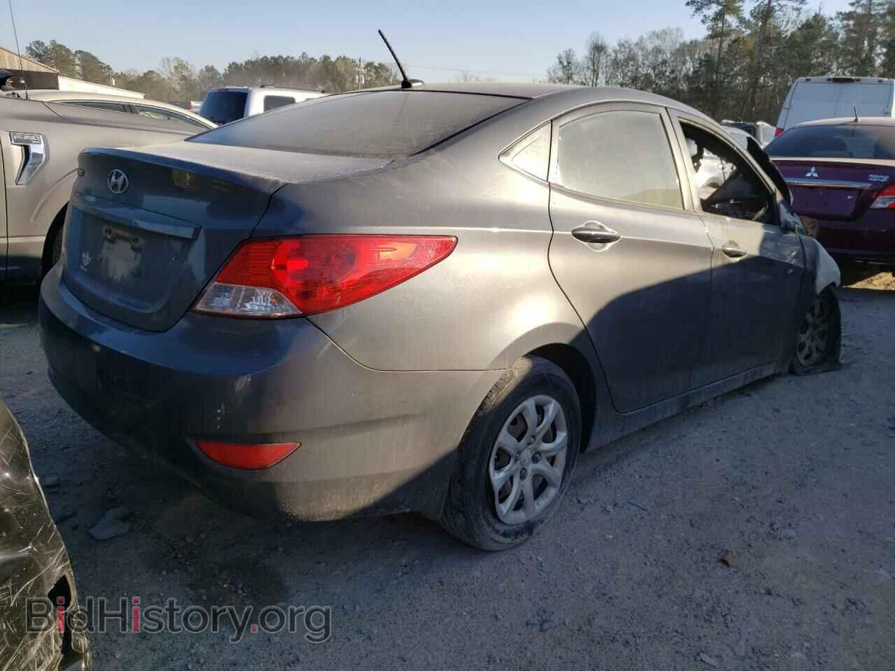 2013 HYUNDAI ACCENT - VIN: KMHCT4AE2DU376490 - Фото 4