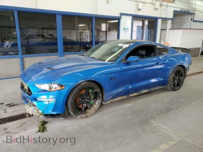 2019 Ford MUSTANG GT, синий — VIN 1FA6P8CF9K5103207, Copart