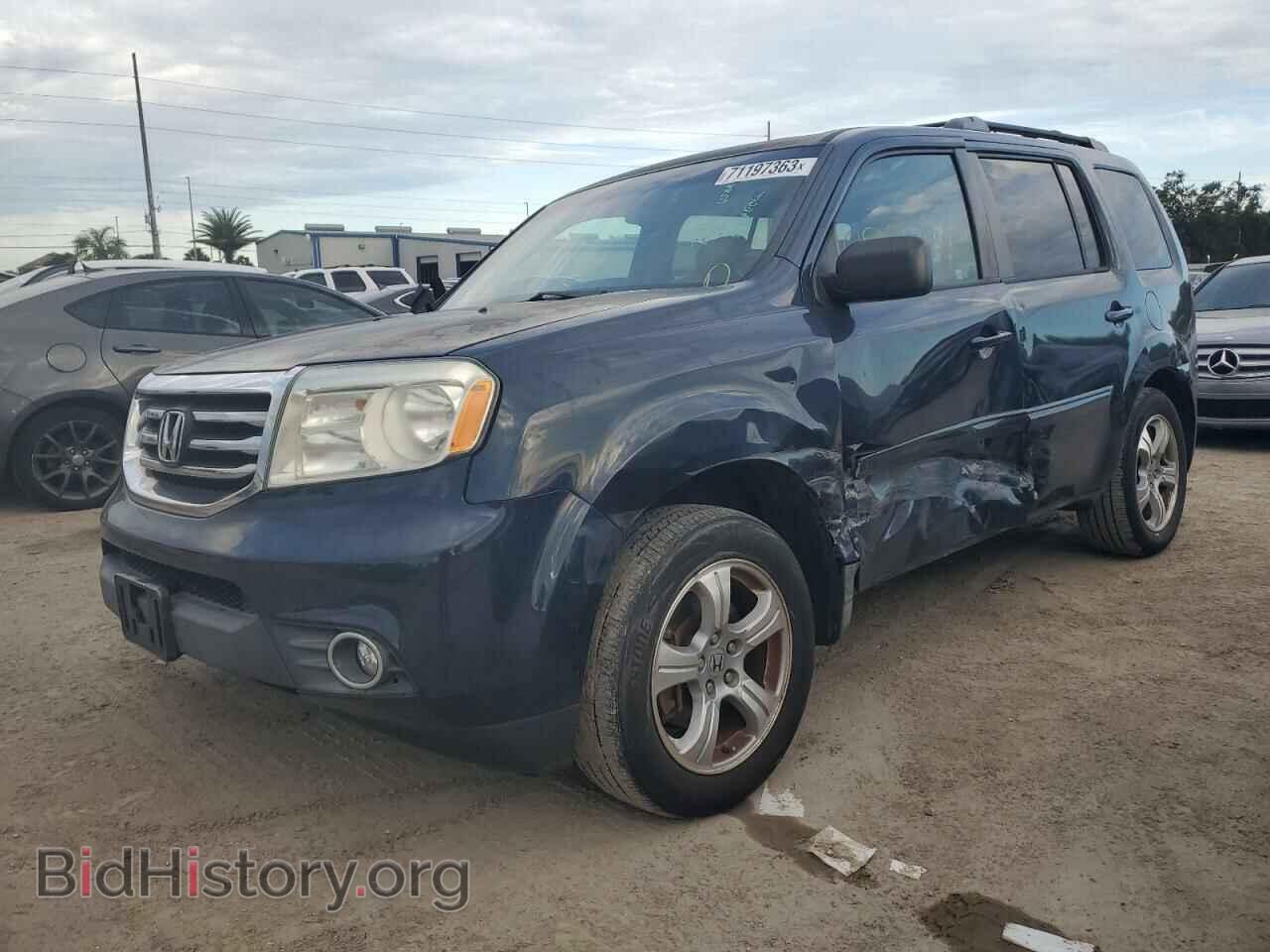 Фотография 5FNYF3H56CB023503 - HONDA PILOT 2012