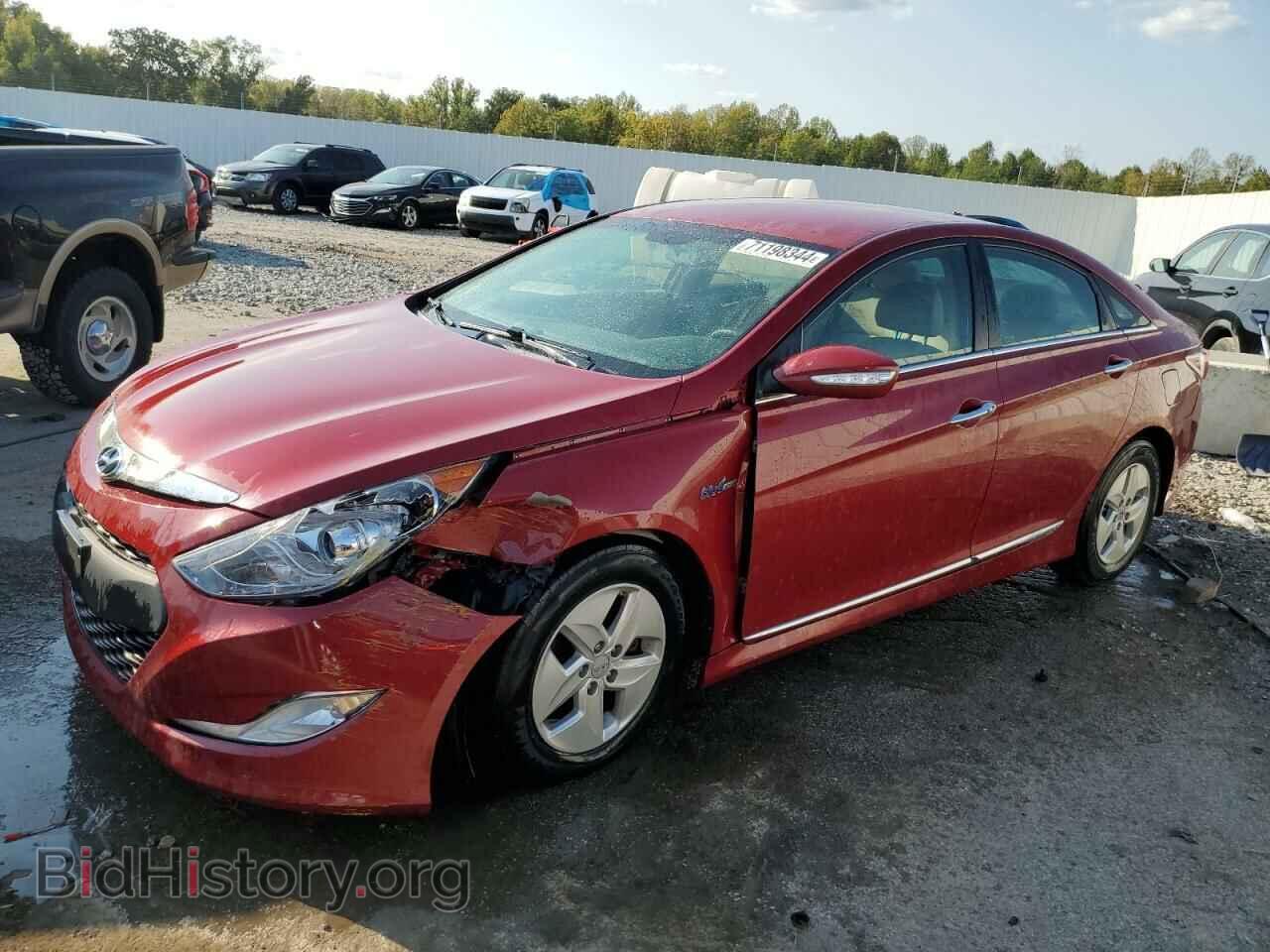 Photo KMHEC4A46CA022441 - HYUNDAI SONATA 2012