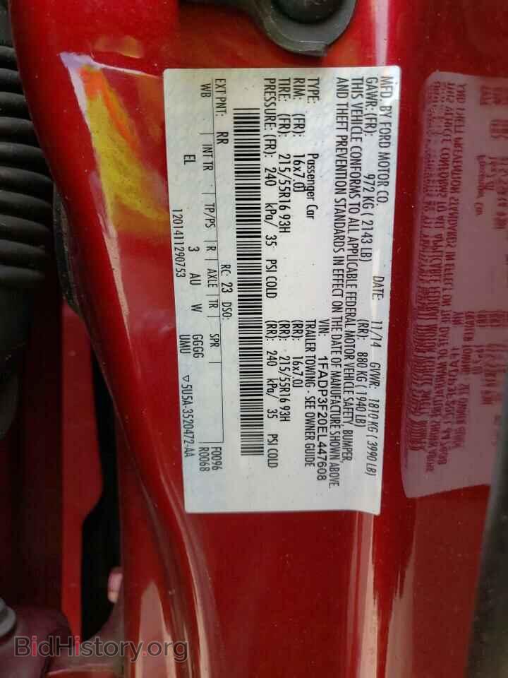 2014 FORD FOCUS - VIN: 1FADP3F20EL447608 - Photo 12
