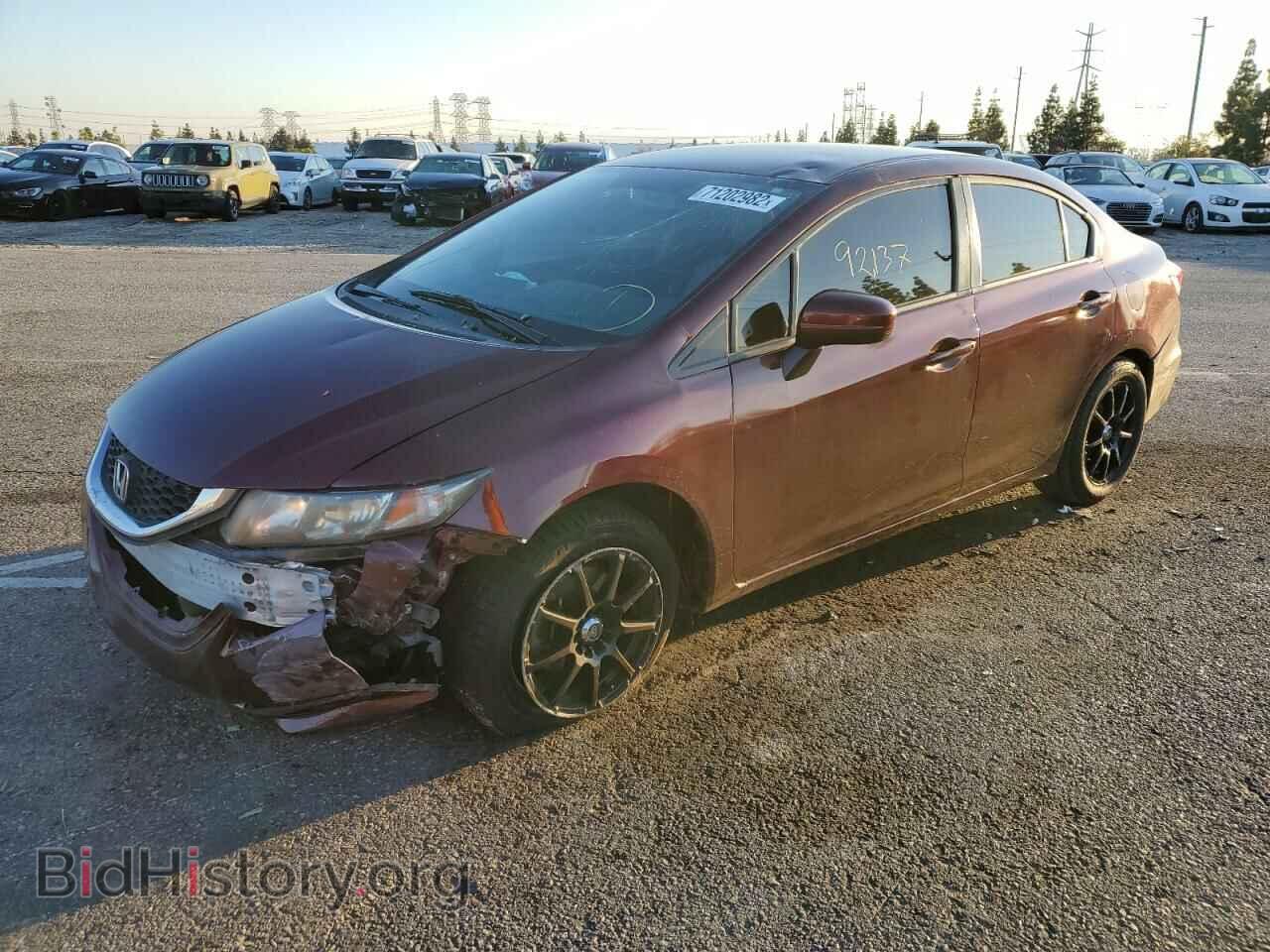 Фотография 19XFB2F55EE266521 - HONDA CIVIC 2014