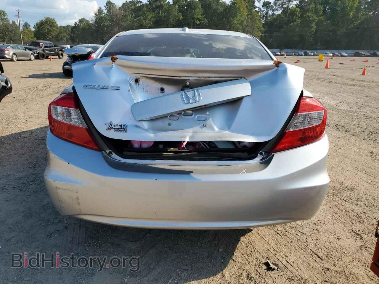2012 HONDA CIVIC - VIN: 2HGFB2F86CH524347 - Фото 6