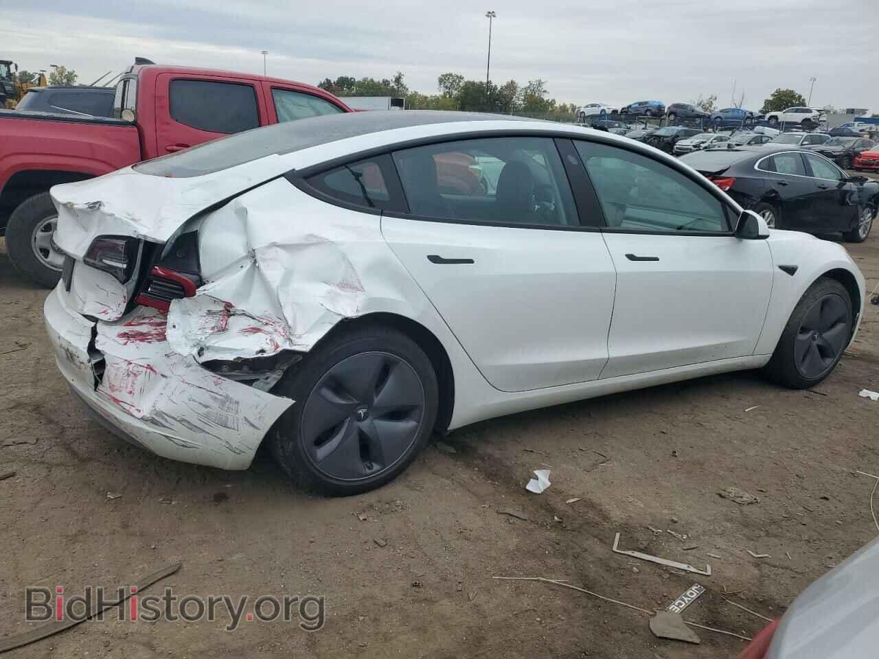 2021 TESLA MODEL 3 - VIN: 5YJ3E1EA4MF866619 - Фото 3