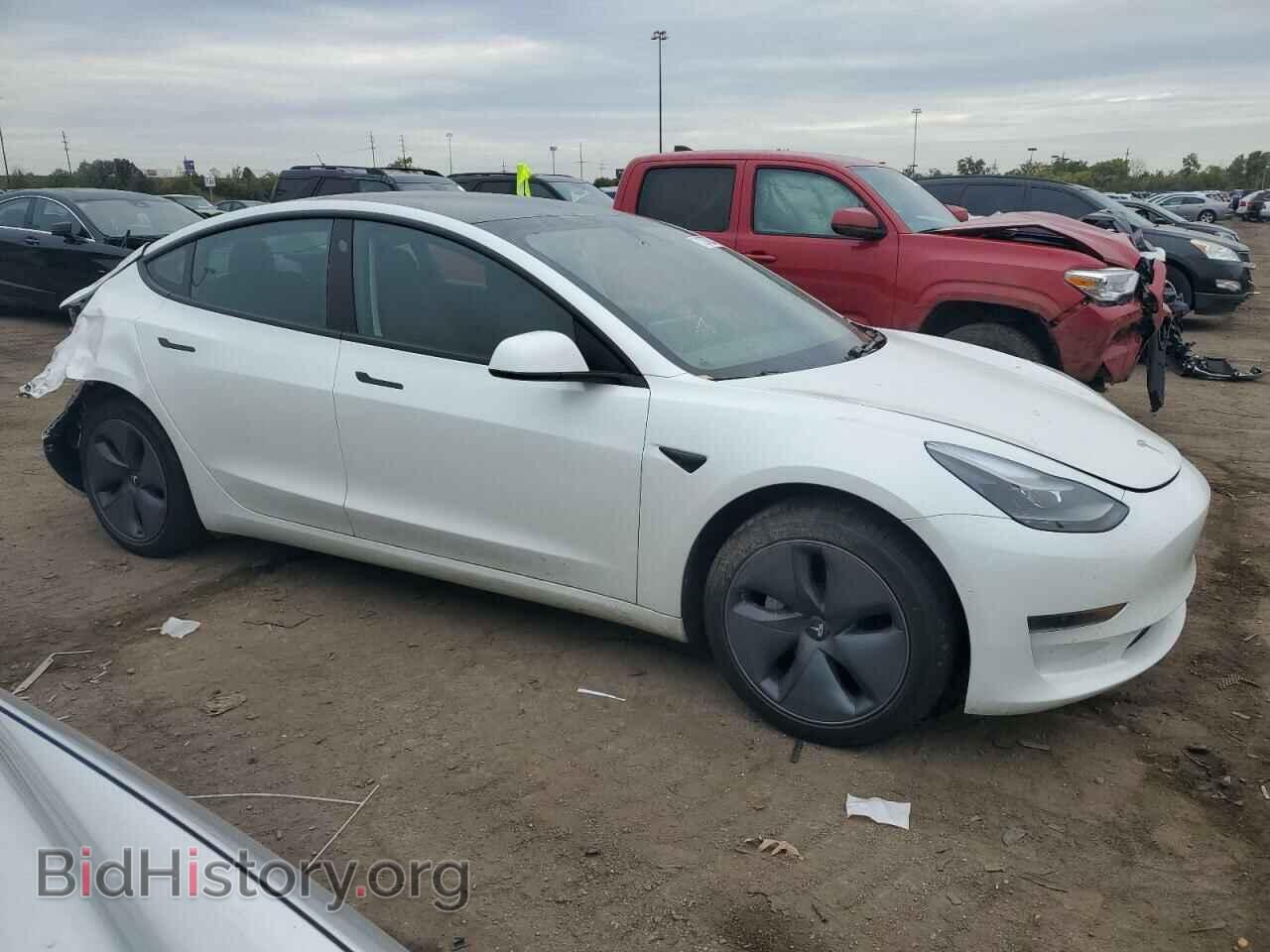2021 TESLA MODEL 3 - VIN: 5YJ3E1EA4MF866619 - Фото 4