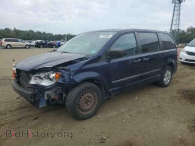 2013 Dodge CARAVAN SE, blue — VIN 2C4RDGBG2DR615403, Copart