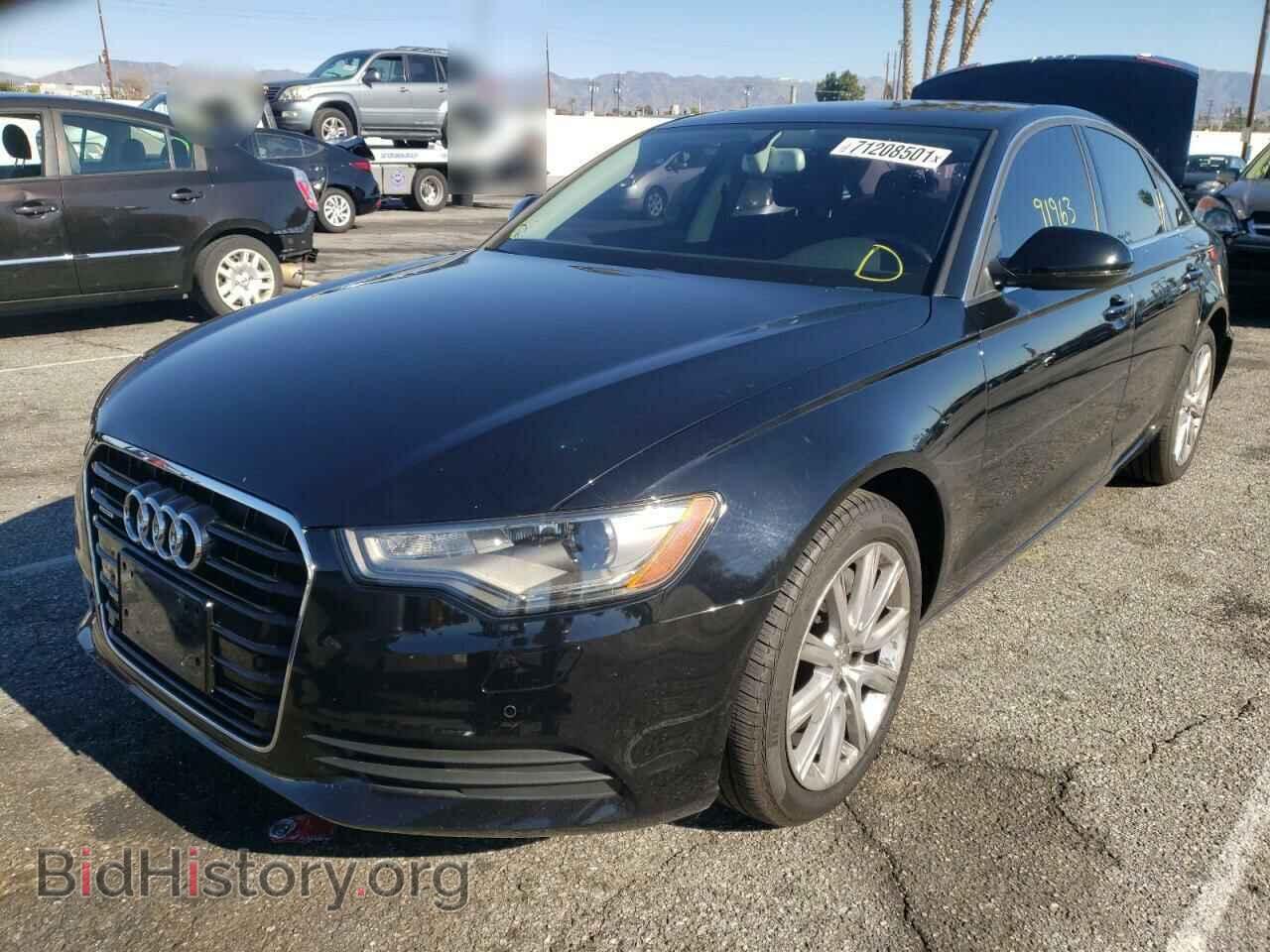 2014 AUDI A6 - VIN: WAUGFAFC8EN010786 - Фото 2