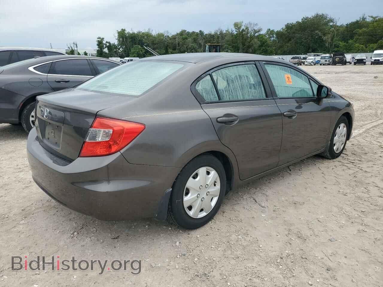 2012 HONDA CIVIC - VIN: 19XFB2F50CE052971 - Фото 3
