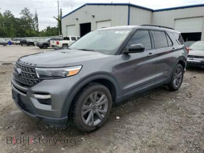 2022 Ford EXPLORER XLT, серый — VIN 1FMSK7DH2NGC02179, Copart