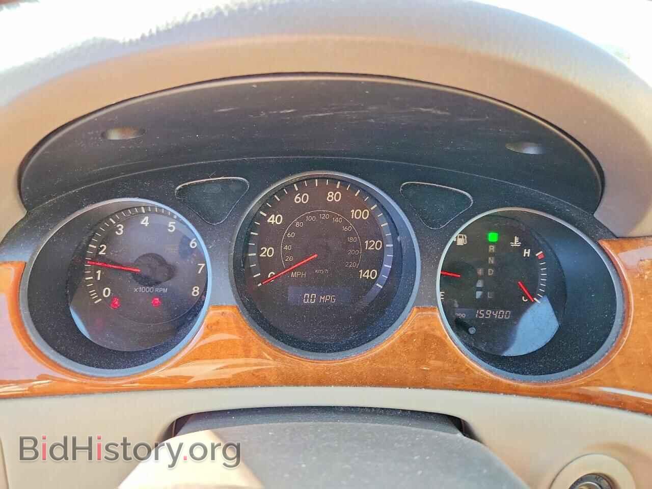 2005 LEXUS ES330 - VIN: JTHBA30G255076915 - Фото 9