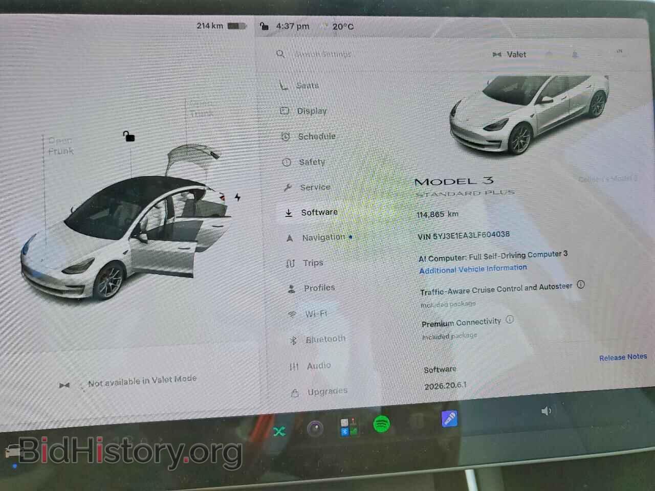 2020 TESLA MODEL 3 - VIN: 5YJ3E1EA3LF604038 - Photo 9