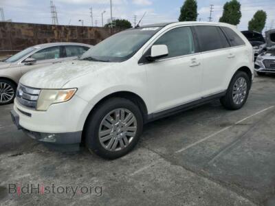 2009 Ford EDGE Limited, белый — VIN 2FMDK39C19BA87554, Copart