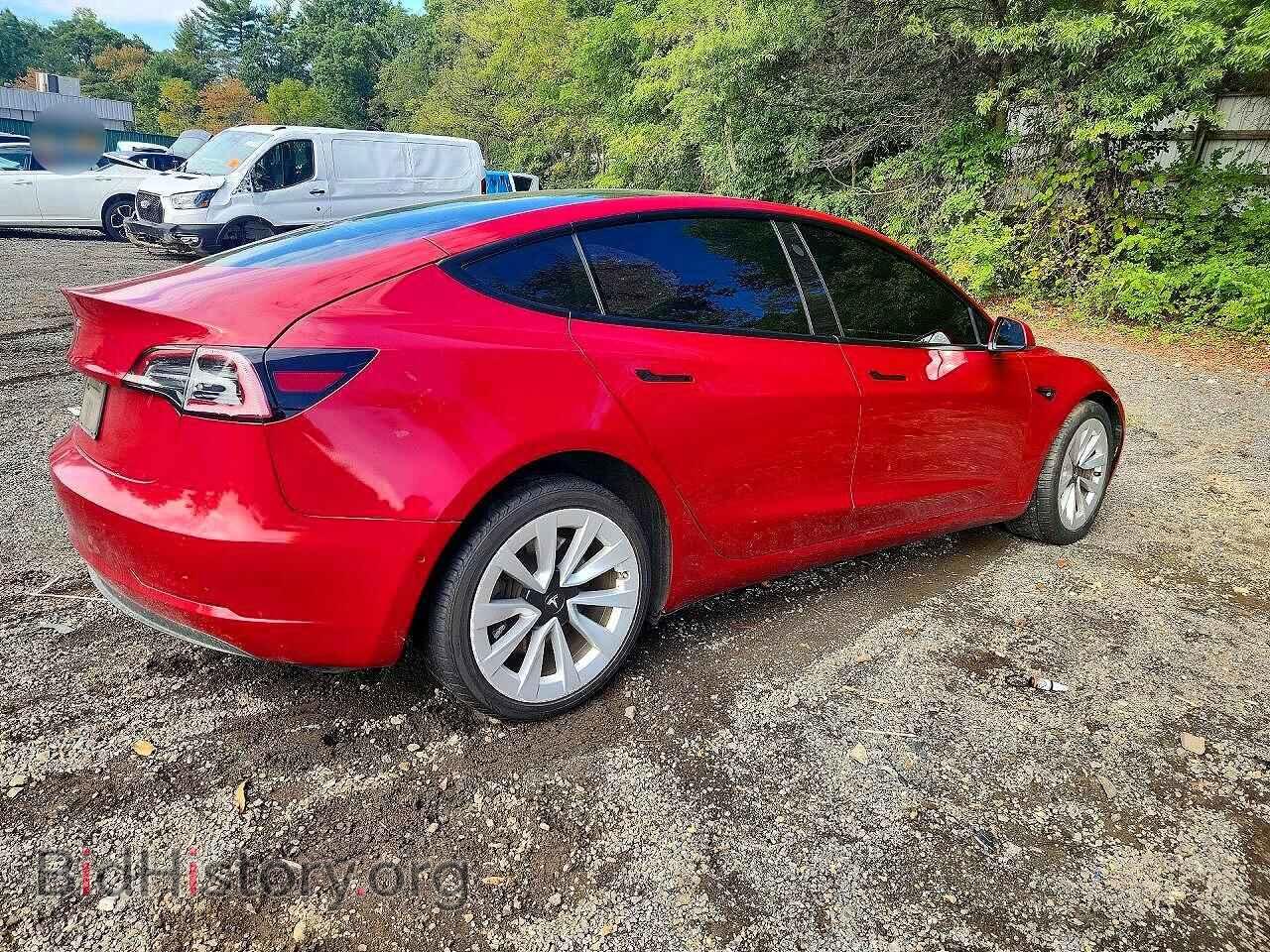 2022 TESLA MODEL 3 - VIN: 5YJ3E1EAXNF370418 - Photo 3