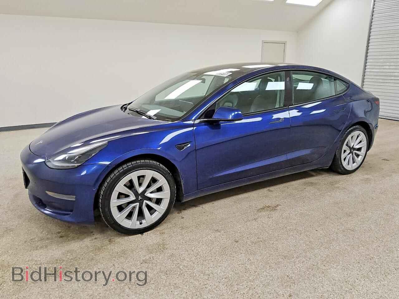 Photo 5YJ3E1EA0NF304220 - TESLA MODEL 3 2022