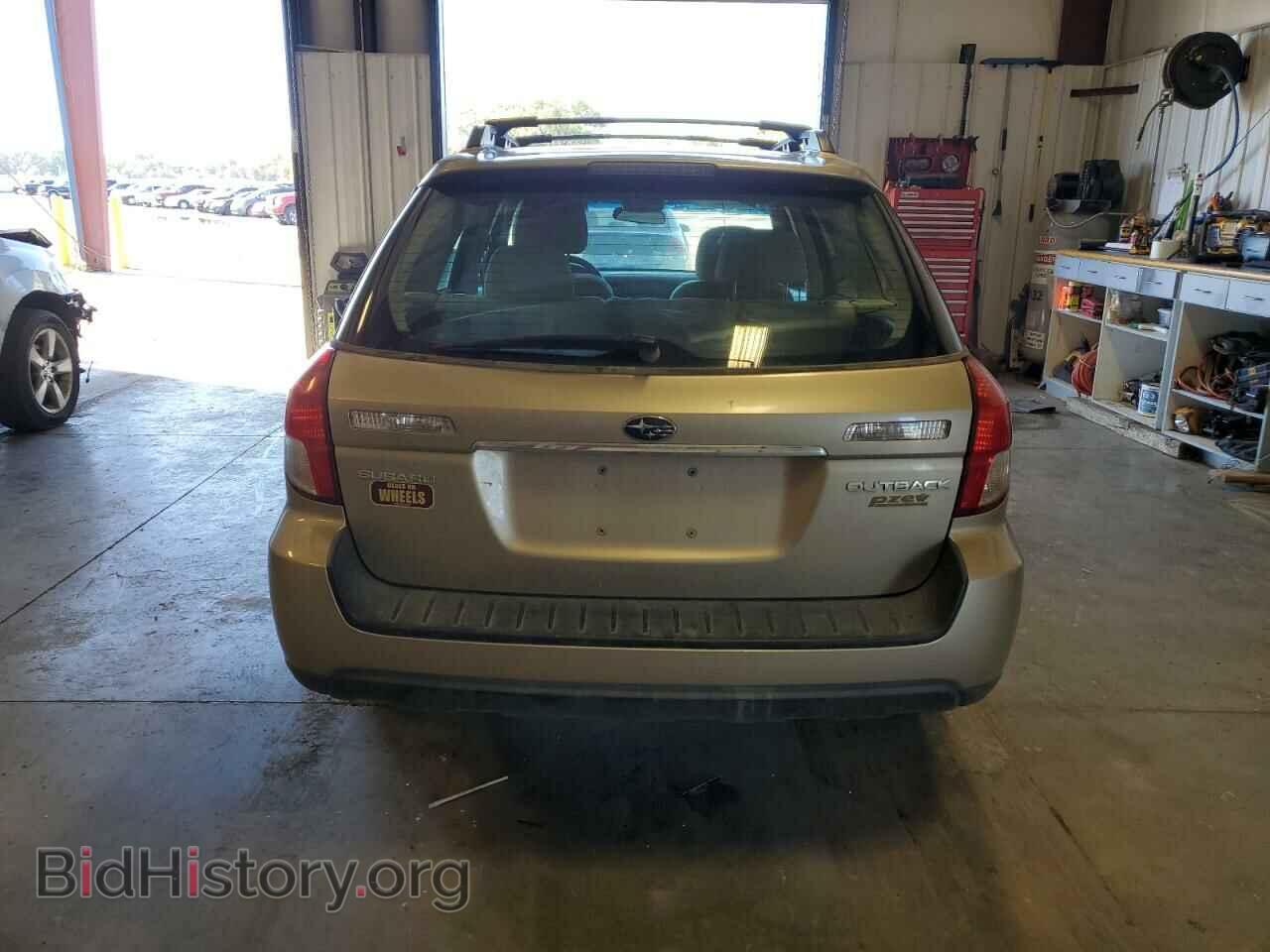 2008 SUBARU OUTBACK - VIN: 4S4BP61CX87327925 - Фото 6