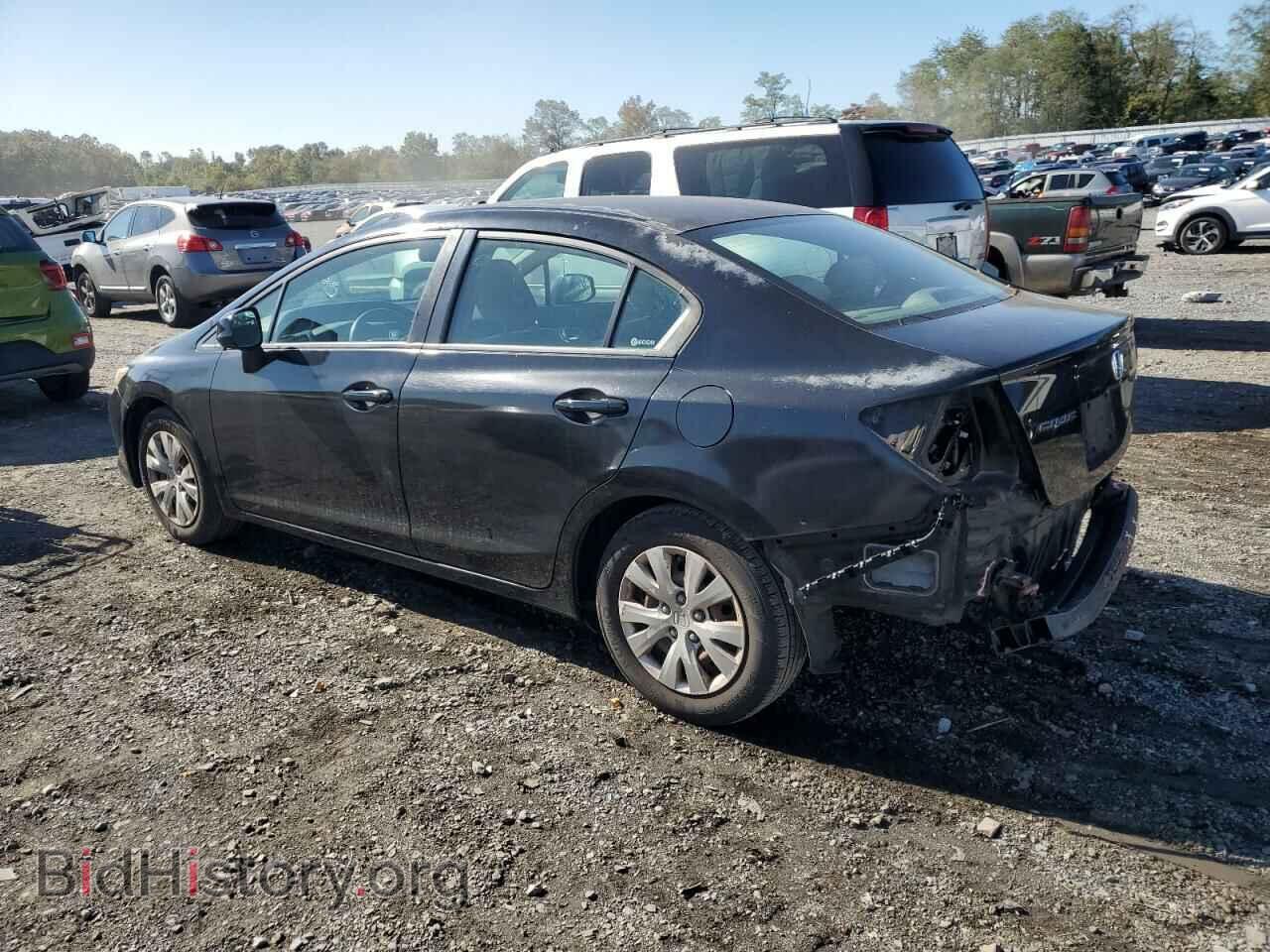 2012 HONDA CIVIC - VIN: 2HGFB2F55CH521994 - Фото 2