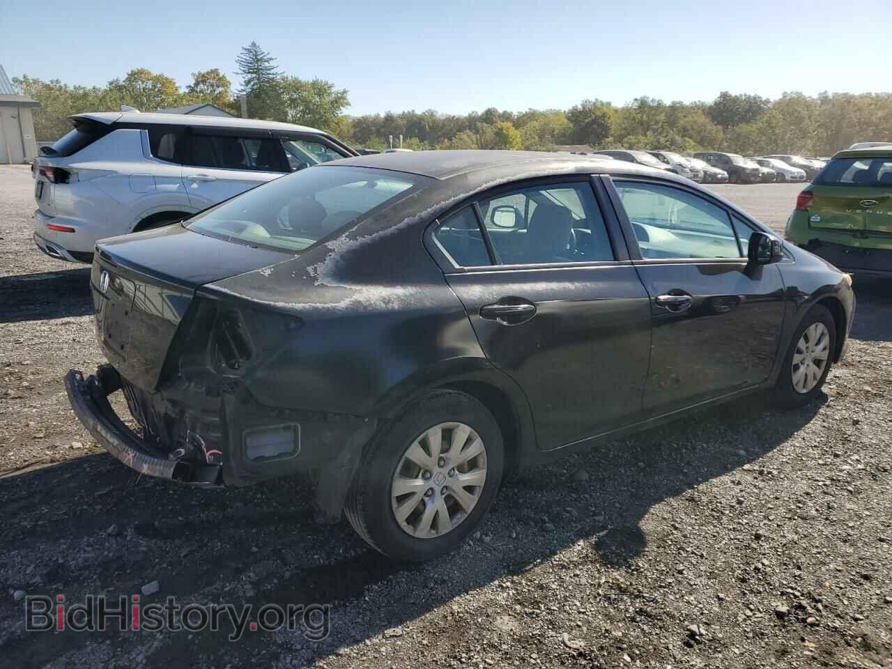 2012 HONDA CIVIC - VIN: 2HGFB2F55CH521994 - Фото 3