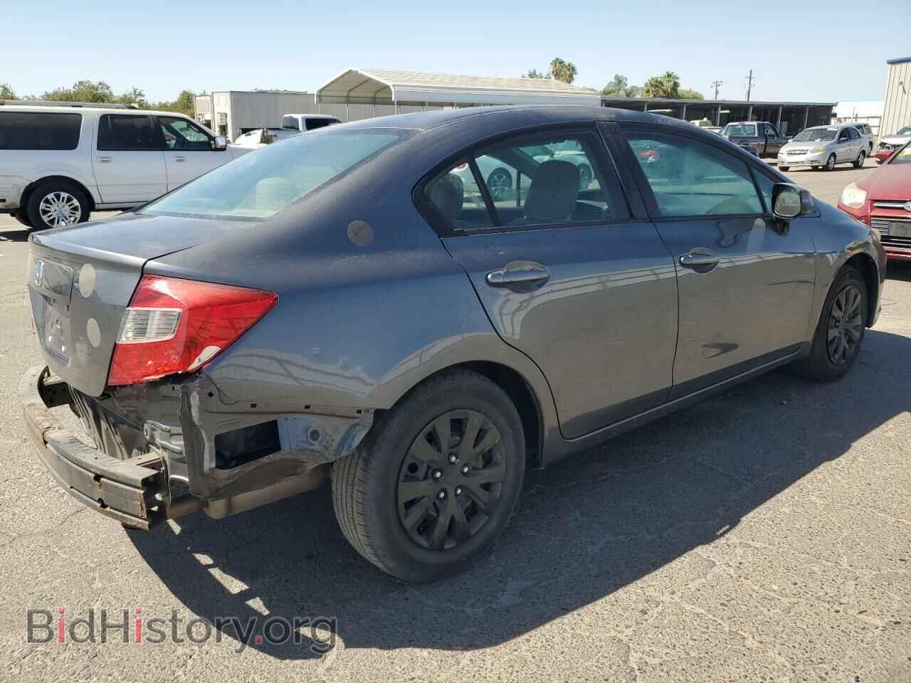 2012 HONDA CIVIC - VIN: 19XFB2F51CE309586 - Фото 3