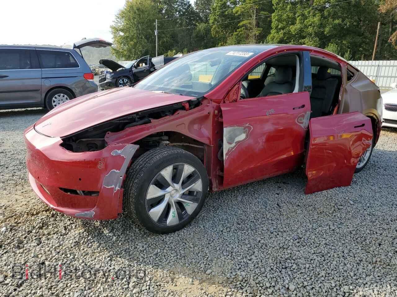Photo 7SAYGAEE6NF519445 - TESLA MODEL Y 2022