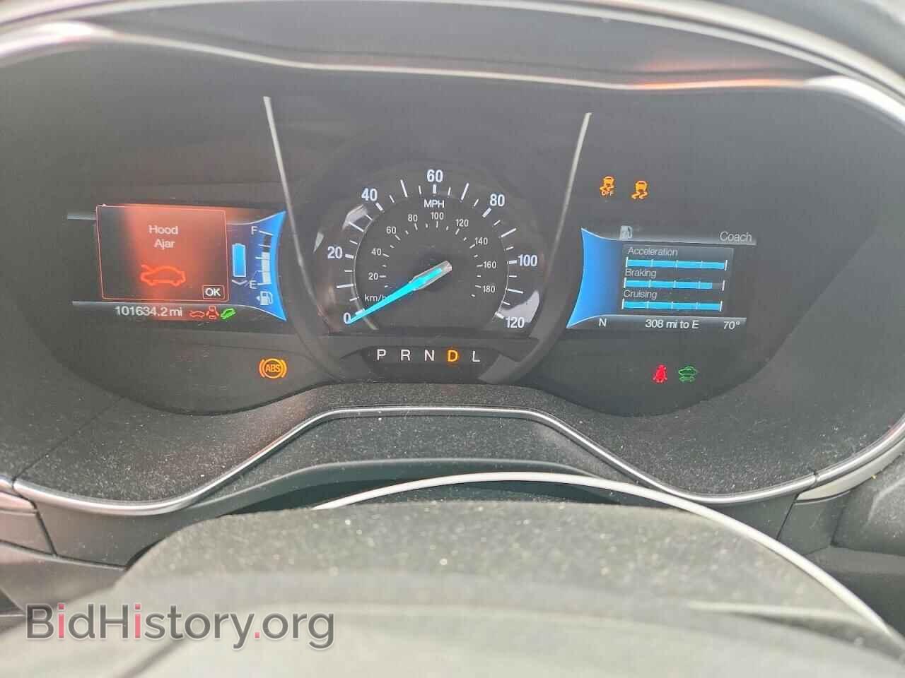 2016 FORD FUSION - VIN: 3FA6P0UU8GR189693 - Фото 9