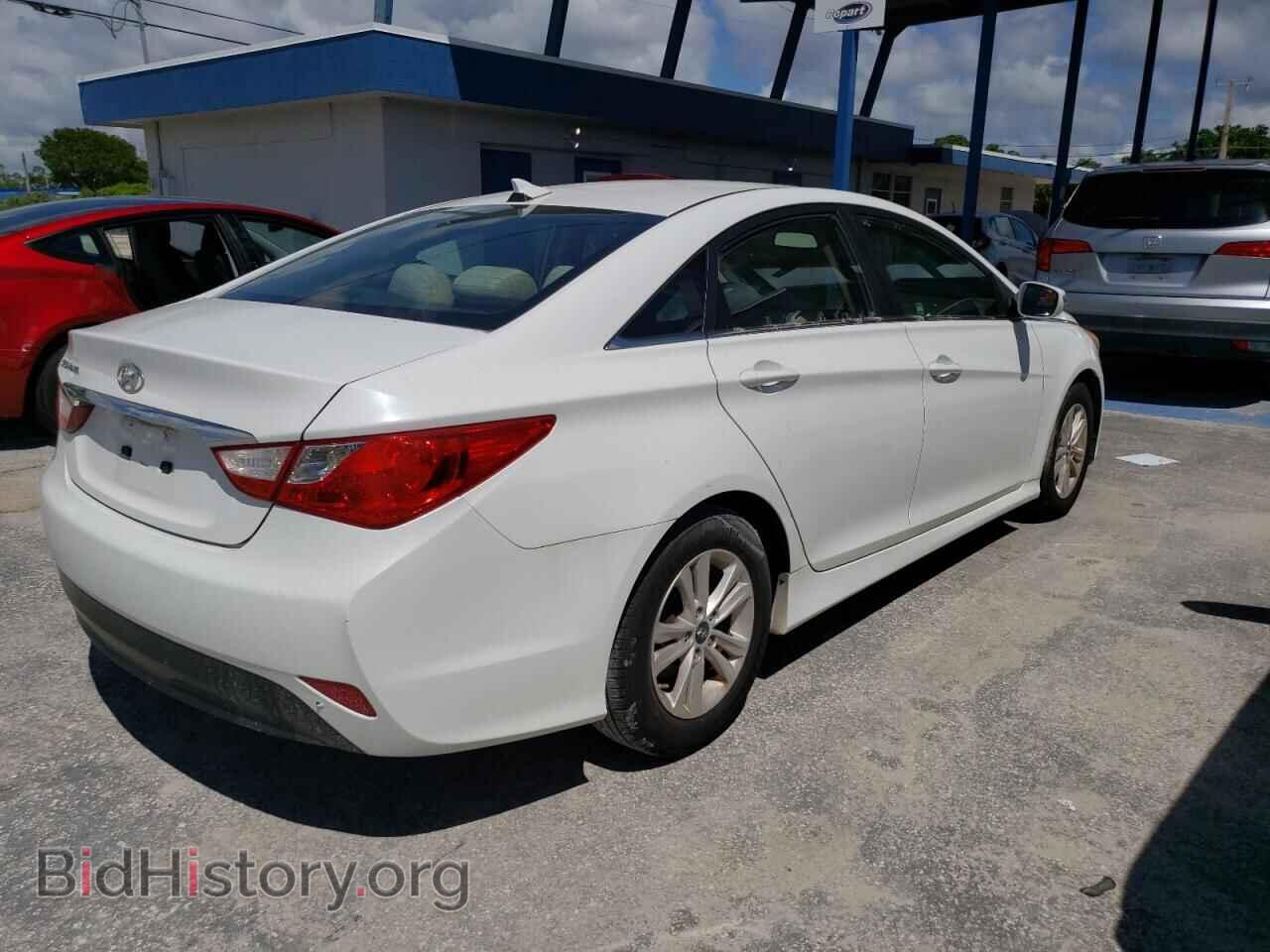 2014 HYUNDAI SONATA - VIN: 5NPEB4AC7EH934537 - Фото 3