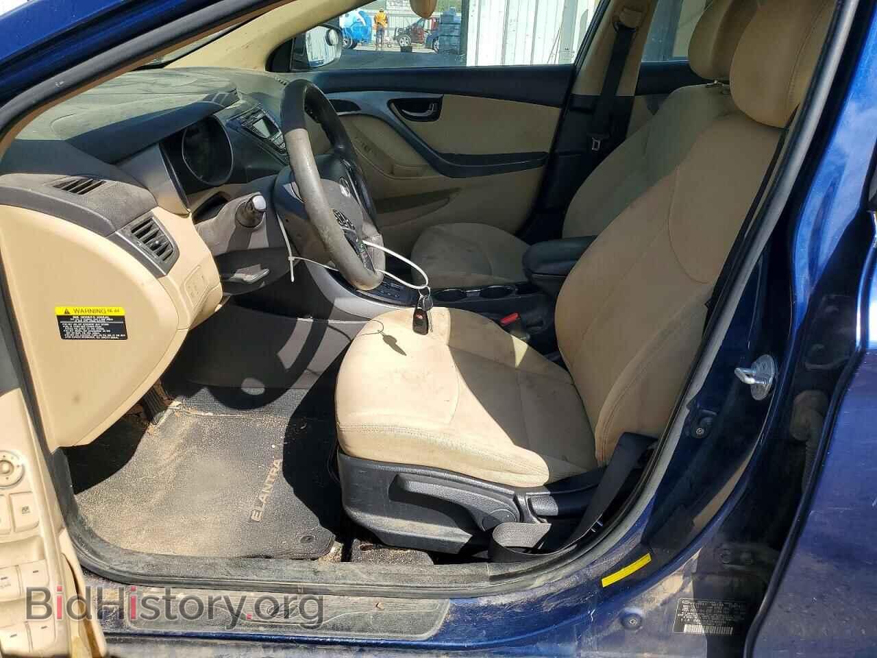 2013 HYUNDAI ELANTRA - VIN: KMHDH4AE0DU489585 - Фото 7
