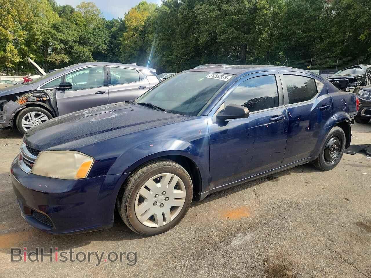 Photo 1C3CDZAG4DN748300 - DODGE AVENGER 2013