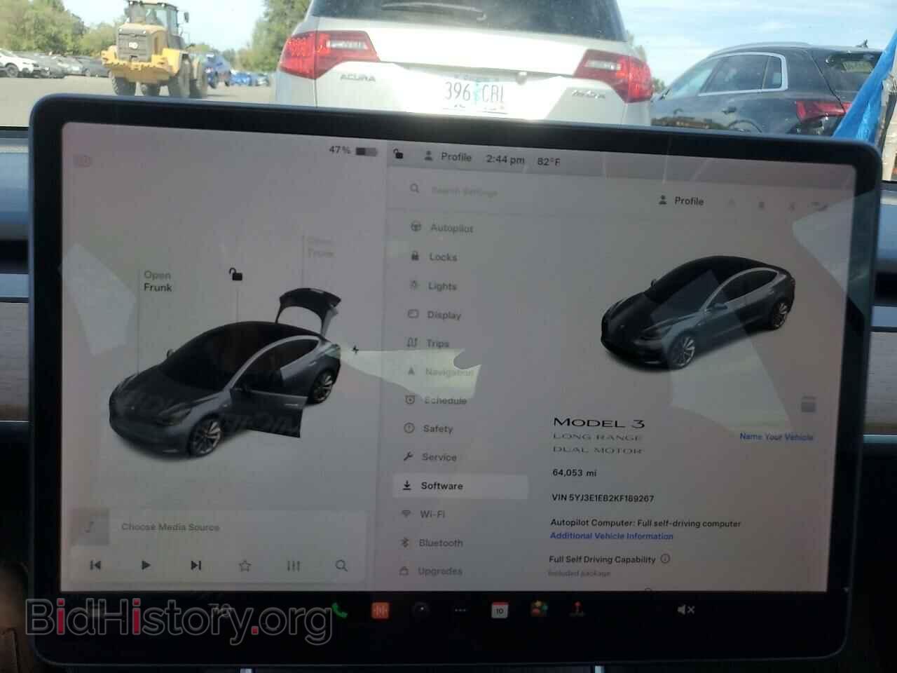 2019 TESLA MODEL 3 - VIN: 5YJ3E1EB2KF189267 - Фото 9