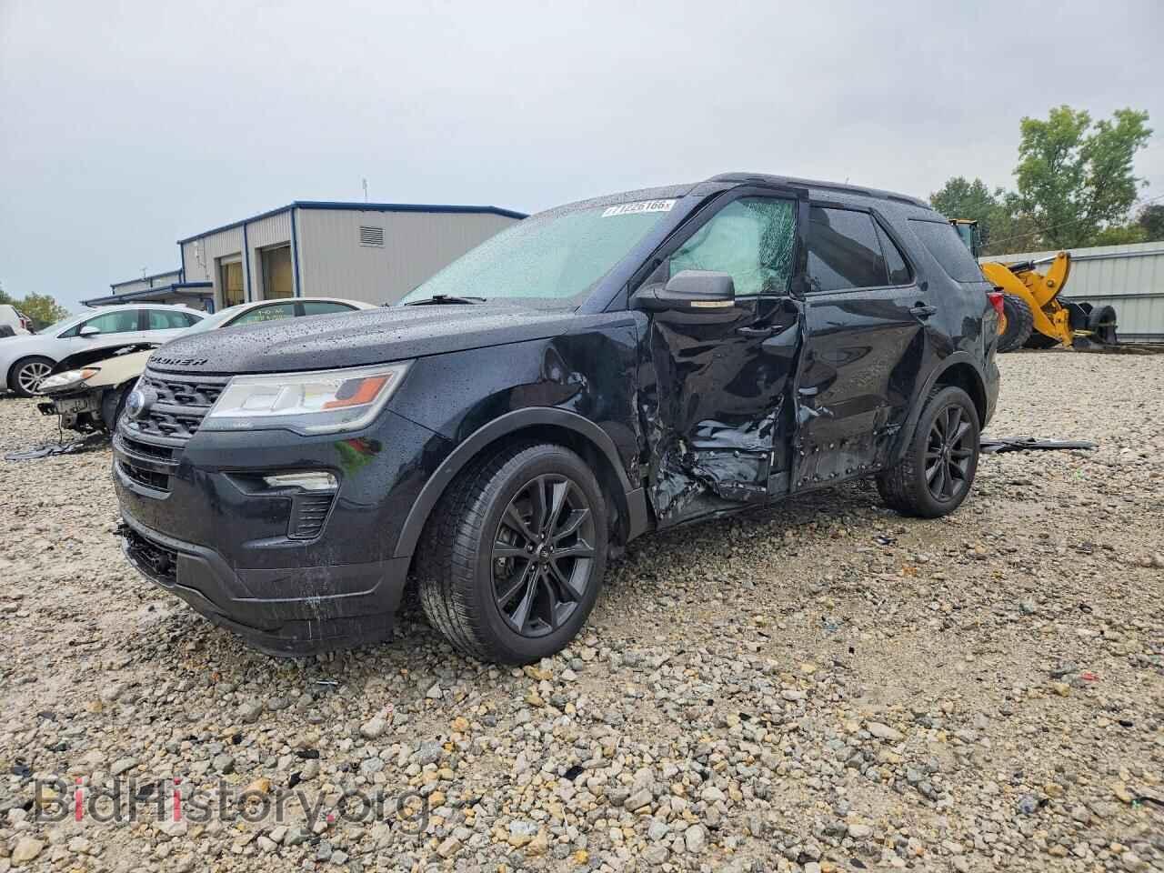 2018 Ford EXPLORER XLT (VIN 1FM5K8D86JGC67940) — photo 1 of 15, Copart, damage: side