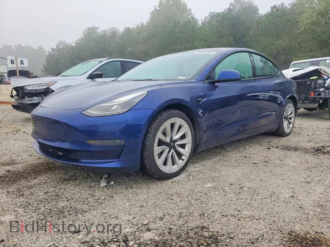 Фотография 5YJ3E1EA0NF371934 - TESLA MODEL 3 2022