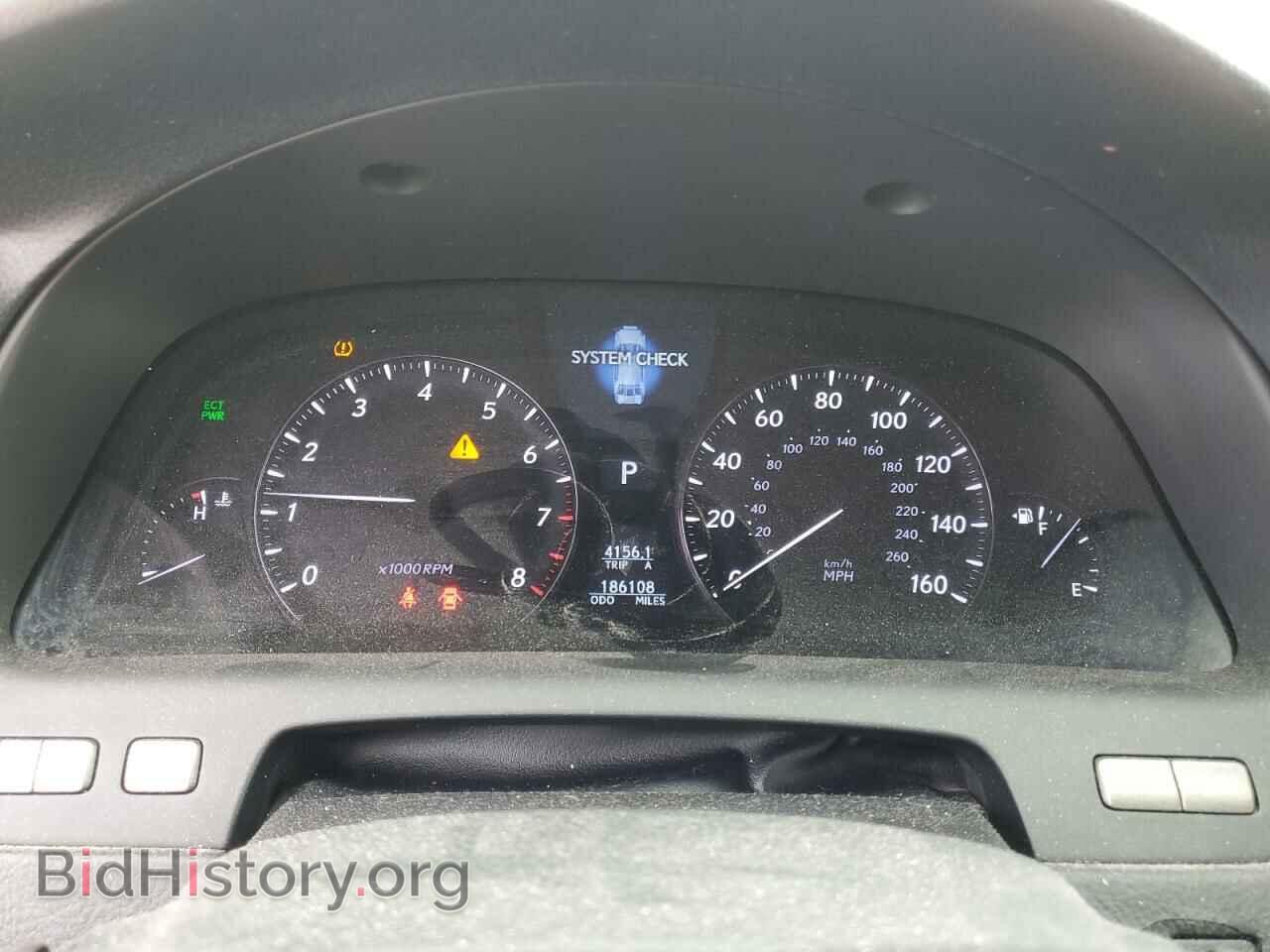 2007 LEXUS LS460 - VIN: JTHGL46F675001576 - Фото 9