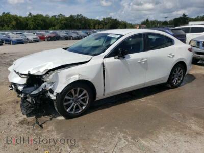 2019 Mazda 3, белый — VIN 3MZBPABLXKM113405, Copart