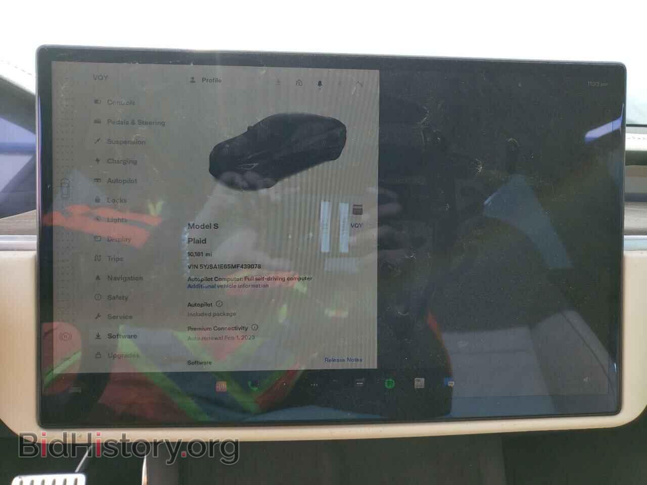 2021 TESLA MODEL S - VIN: 5YJSA1E65MF439078 - Photo 9