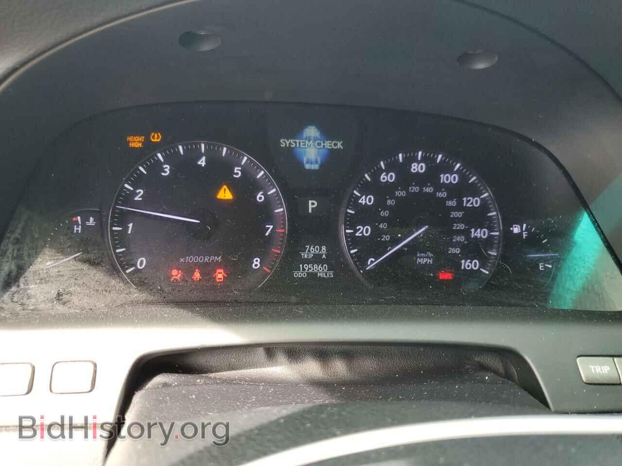 2009 LEXUS LS460 - VIN: JTHCL46F495003876 - Photo 9