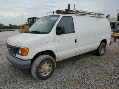2007 Ford ALL MODELS Econoline, белый — VIN 1FTSE34L67DB09811, Copart