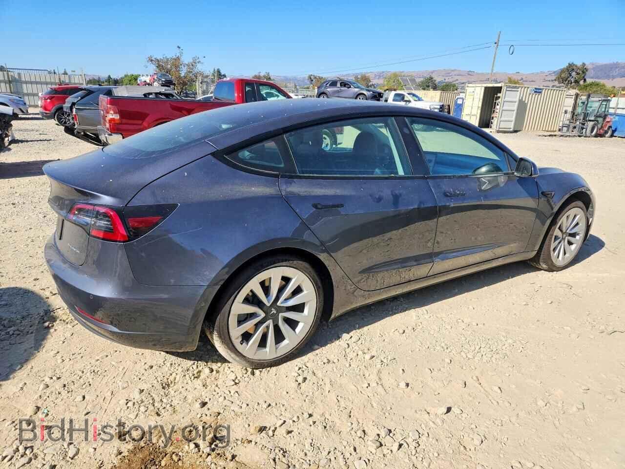 2022 TESLA MODEL 3 - VIN: 5YJ3E1EB5NF297953 - Photo 3