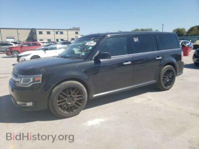 2013 Ford FLEX Flex Limit, черный — VIN 2FMGK5D84DBD10710, Copart