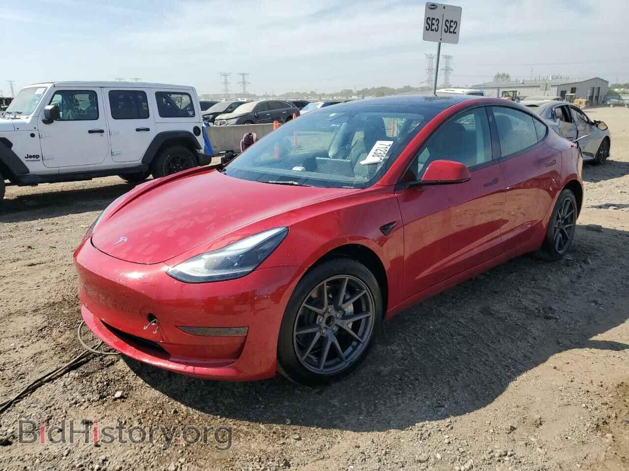 Фотография 5YJ3E1EA8PF682952 - TESLA MODEL 3 2023