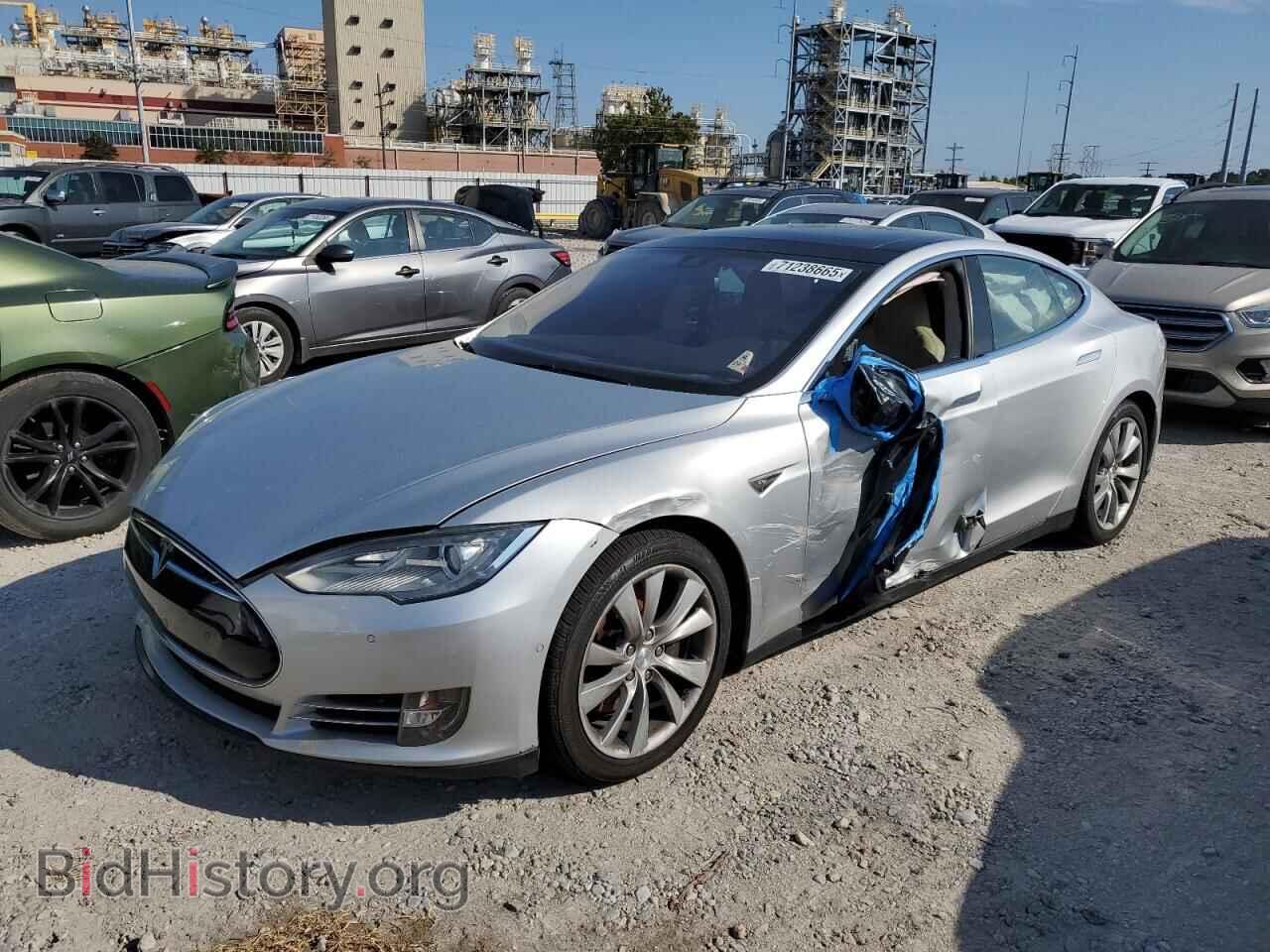 Photo 5YJSA1H28FF082992 - TESLA MODEL S 2015