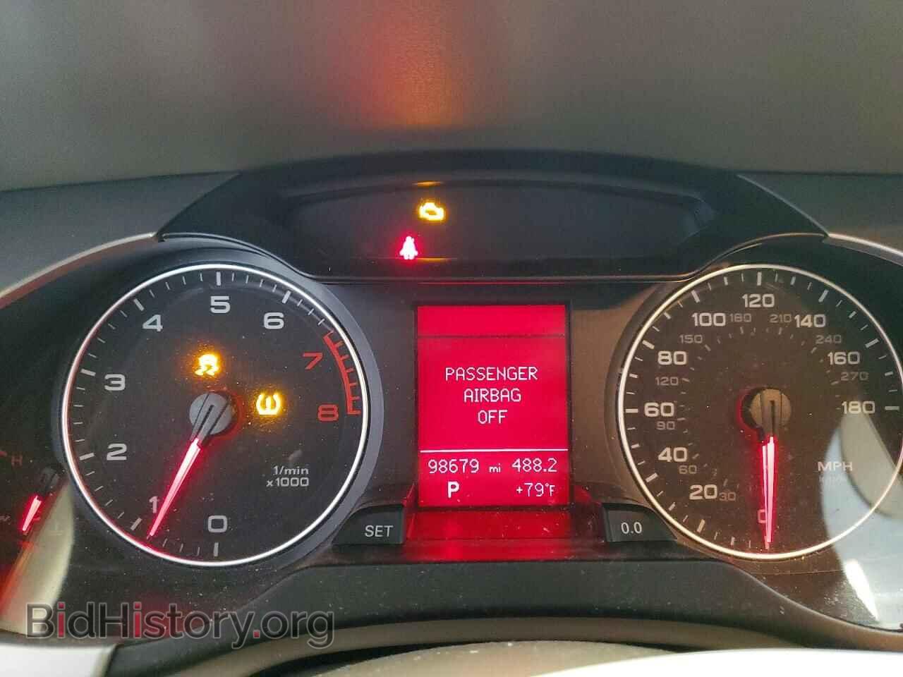 2012 AUDI A4 - VIN: WAUEFAFL5CA117838 - Photo 9
