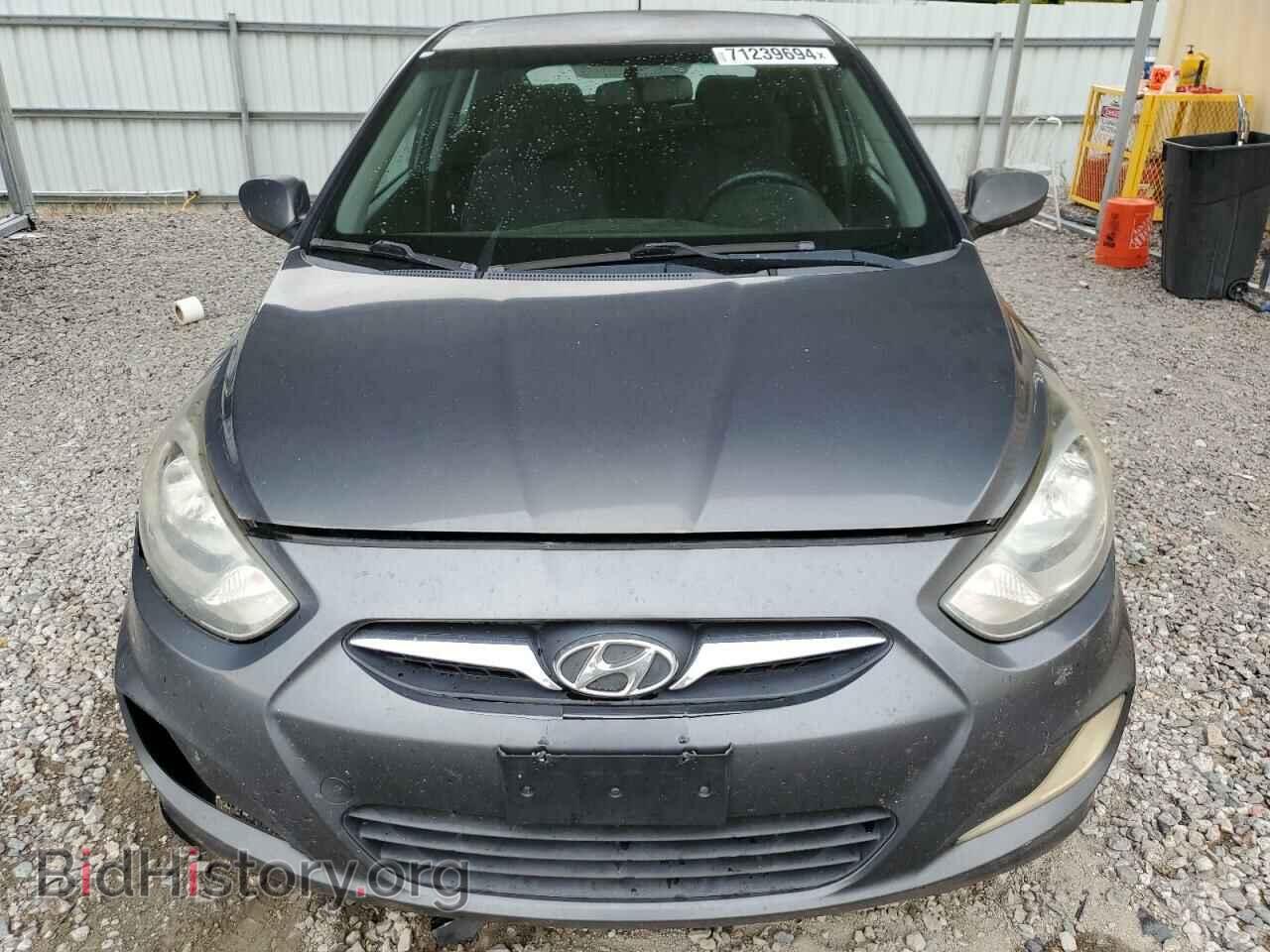 2012 HYUNDAI ACCENT - VIN: KMHCU5AE7CU016729 - Фото 5