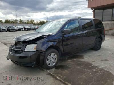 2010 Dodge CARAVAN Grand Cara, black — VIN 2D4RN4DE2AR335082, Copart