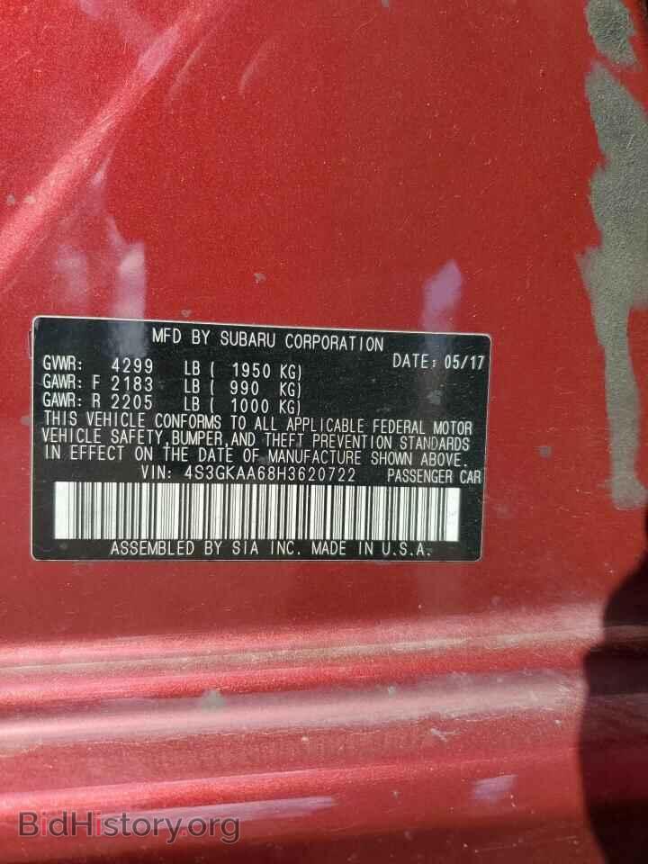 2017 SUBARU IMPREZA - VIN: 4S3GKAA68H3620722 - Фото 13