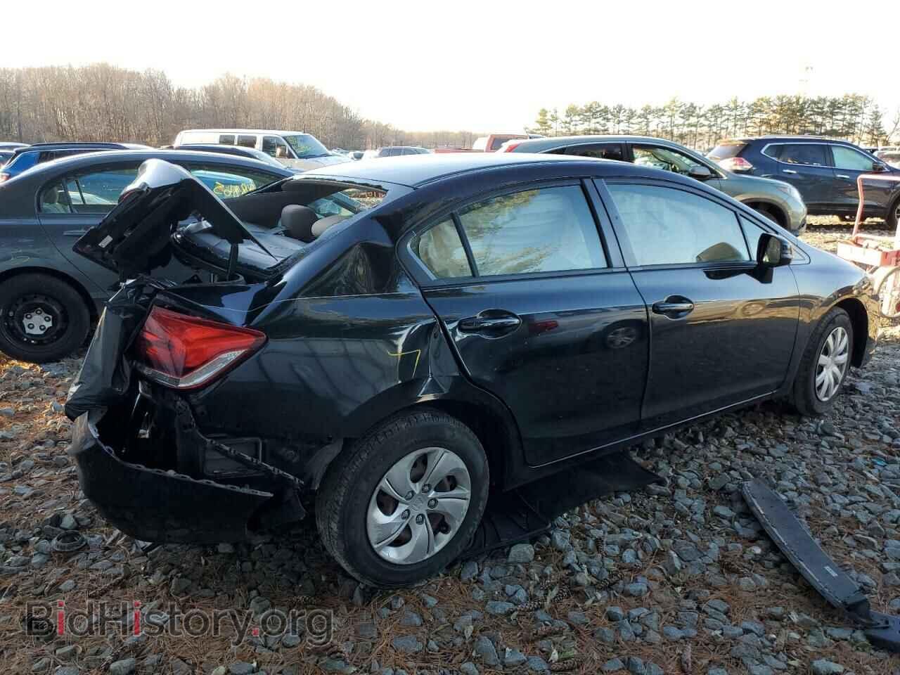 2013 HONDA CIVIC - VIN: 2HGFB2F54DH561260 - Фото 3