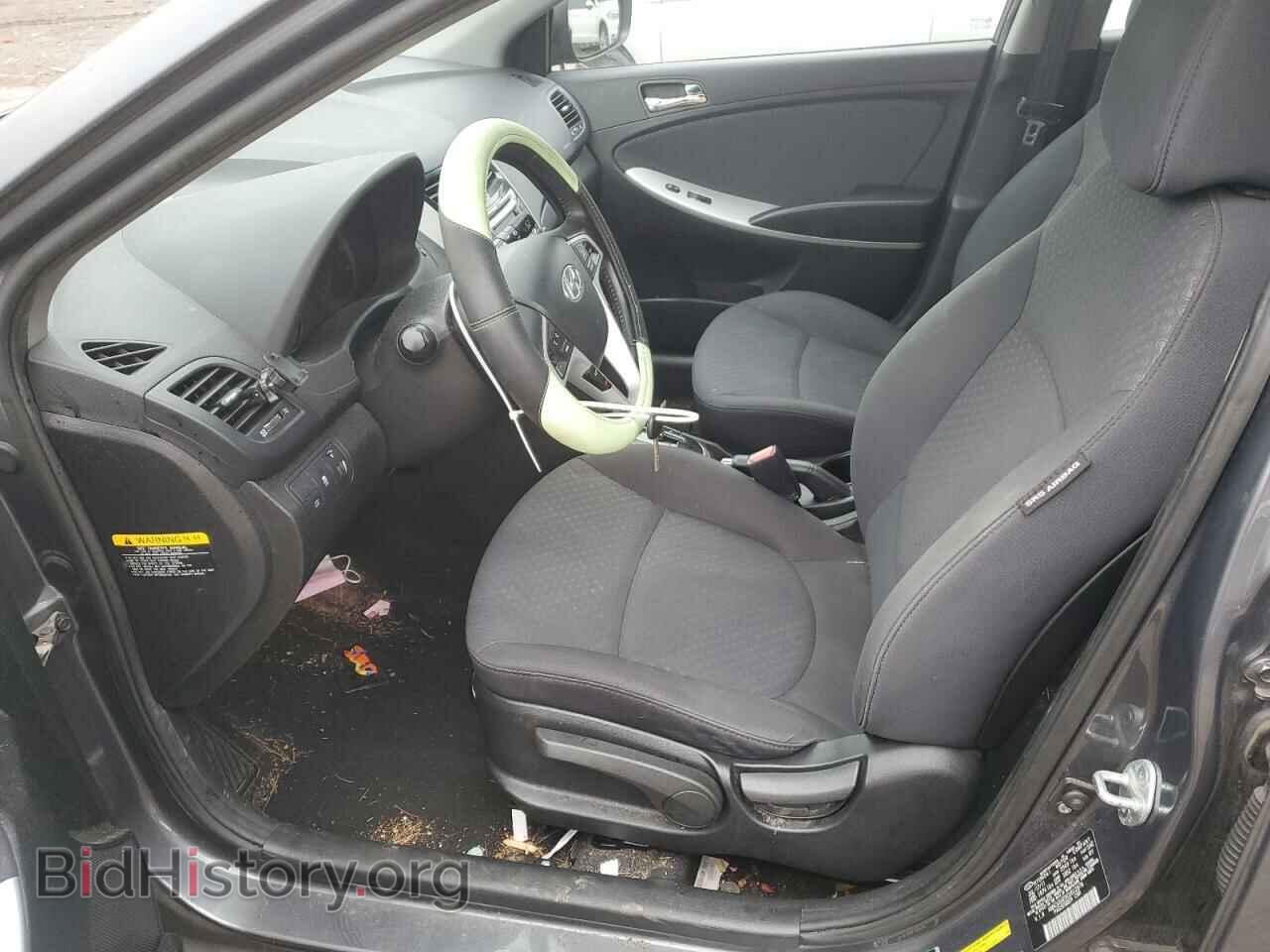 2012 HYUNDAI ACCENT - VIN: KMHCU5AE0CU012876 - Фото 7
