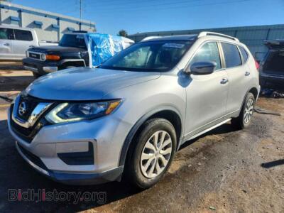 2017 Nissan ROGUE S, silver — VIN KNMAT2MVXHP520738, Copart